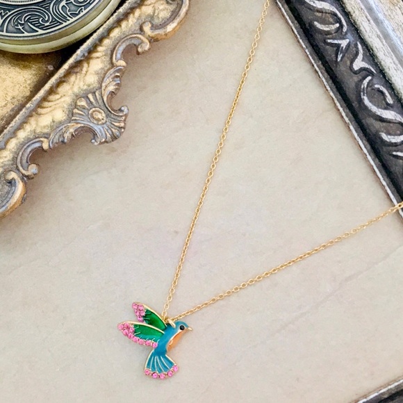 Kate Spade • Scenic Route Hummingbird Necklace - Picture 5 of 5